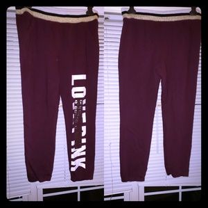 PINK sweatpants